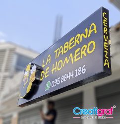 caja luminosa